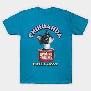 Cute adorable Chihuahua in cute and sassy can of genuine chihuahua T-Shirt